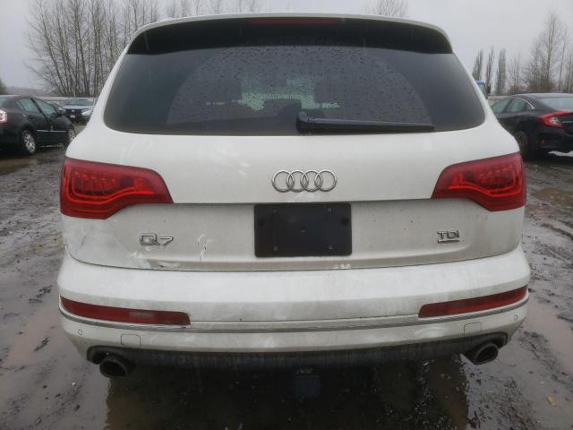 WA1LMAFE0ED009527 - 2014 AUDI Q7 PREMIUM PLUS WHITE photo 6