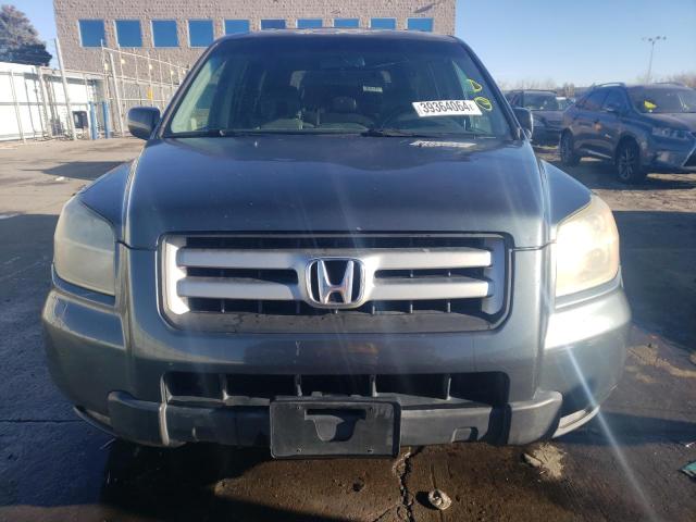 5FNYF18766B021907 - 2006 HONDA PILOT EX GRAY photo 5