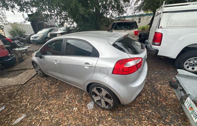 KNADN5A35C6061478 - 2012 KIA RIO EX SILVER photo 3