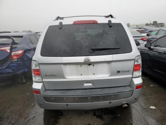 4M2CN3K30AKJ14992 - 2010 MERCURY MARINER HYBRID SILVER photo 6