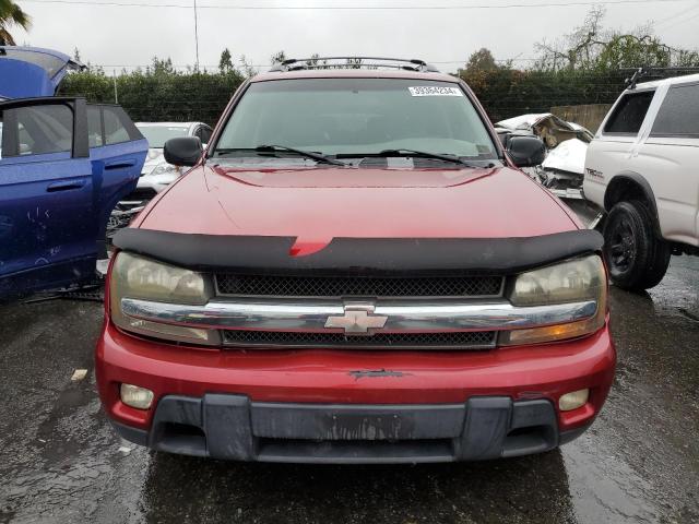 1GNES16S836217190 - 2003 CHEVROLET TRAILBLAZE EXT RED photo 5