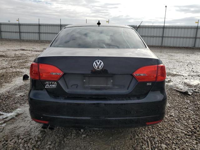 3VWD07AJ4EM364229 - 2014 VOLKSWAGEN JETTA SE BLACK photo 6