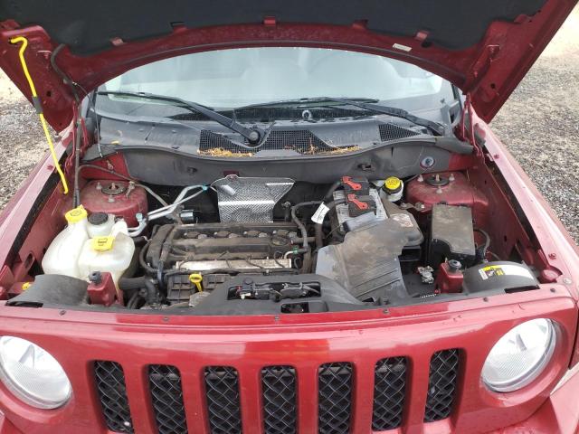 1C4NJPFA8FD121825 - 2015 JEEP PATRIOT LATITUDE RED photo 12