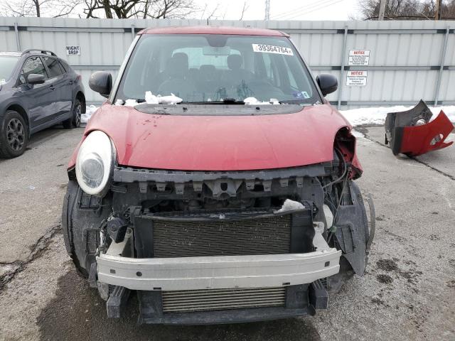 ZFBCFAAH7EZ028860 - 2014 FIAT 500L POP RED photo 5