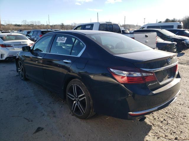 1HGCR2F1XHA274943 - 2017 HONDA ACCORD SPORT SPECIAL EDITION BLACK photo 2