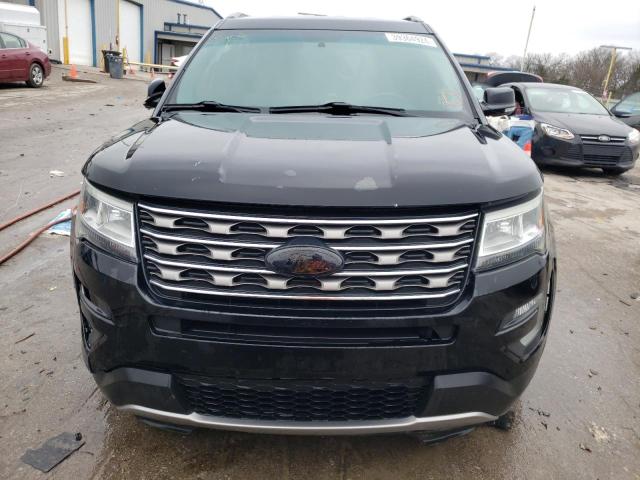 1FM5K7DH8HGA48370 - 2017 FORD EXPLORER XLT BLACK photo 5