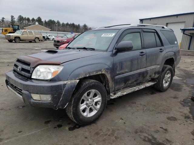 JTEBU14R848023136 - 2004 TOYOTA 4RUNNER SR5 BLUE photo 1