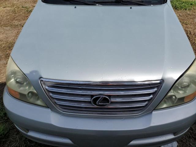 JTJBT20X430013103 - 2003 LEXUS GX 470 SILVER photo 12