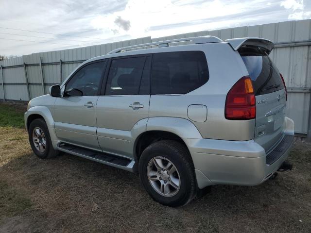 JTJBT20X430013103 - 2003 LEXUS GX 470 SILVER photo 2