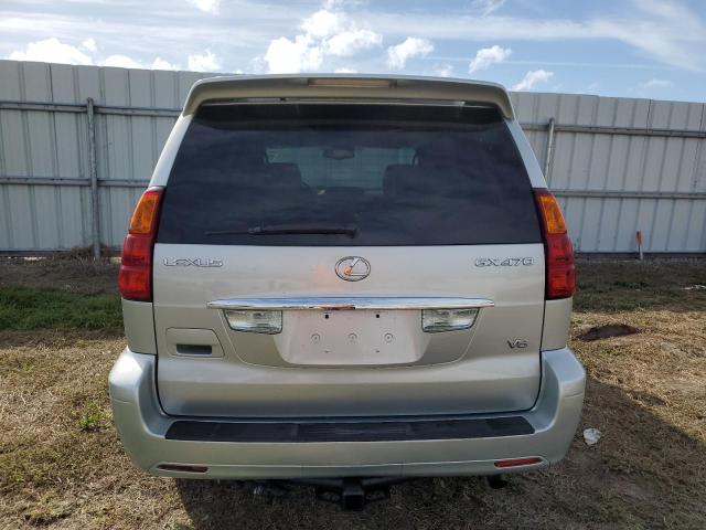 JTJBT20X430013103 - 2003 LEXUS GX 470 SILVER photo 6