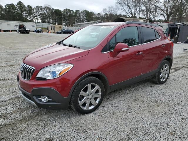 KL4CJCSB2GB607455 - 2016 BUICK ENCORE RED photo 1