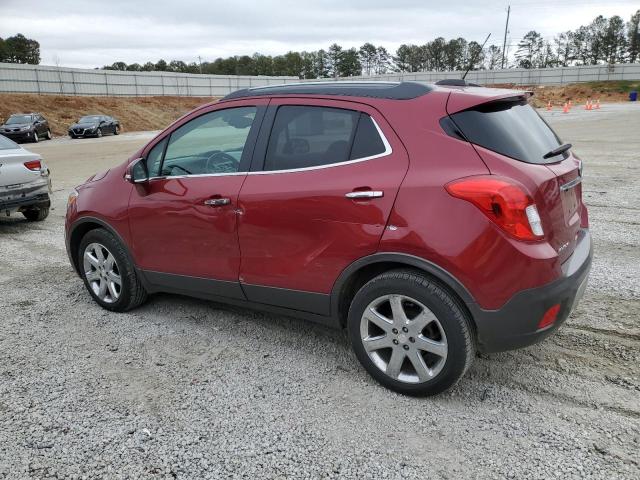 KL4CJCSB2GB607455 - 2016 BUICK ENCORE RED photo 2