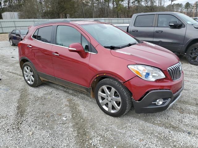 KL4CJCSB2GB607455 - 2016 BUICK ENCORE RED photo 4