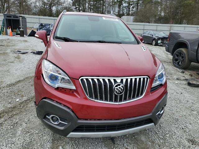 KL4CJCSB2GB607455 - 2016 BUICK ENCORE RED photo 5