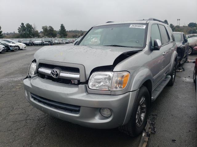 5TDZT38A27S298703 - 2007 TOYOTA SEQUOIA LIMITED SILVER photo 1