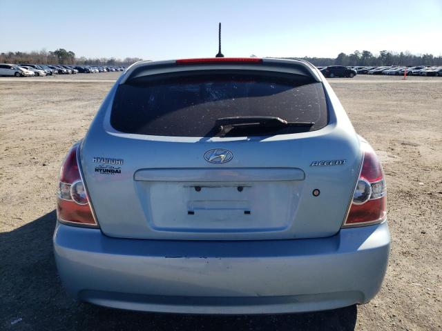 KMHCN3AC0AU154982 - 2010 HYUNDAI ACCENT SE BLUE photo 6