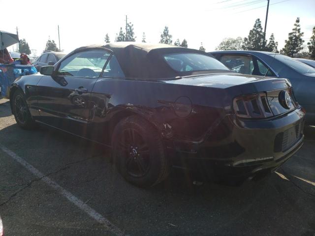 1ZVBP8EM8E5317126 - 2014 FORD MUSTANG BLACK photo 2