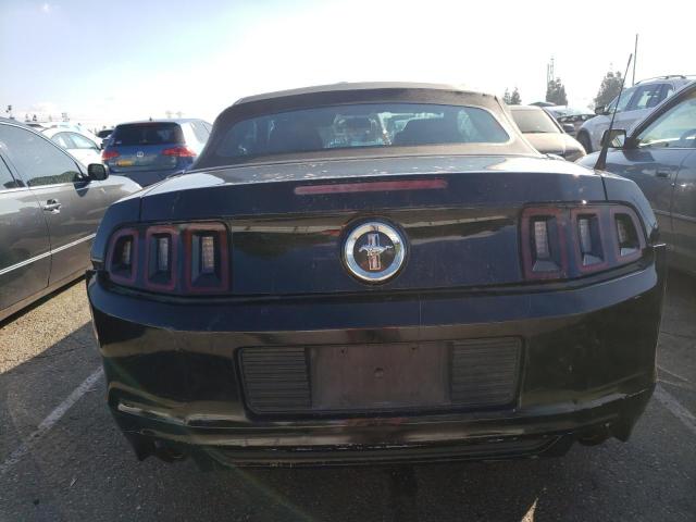 1ZVBP8EM8E5317126 - 2014 FORD MUSTANG BLACK photo 6