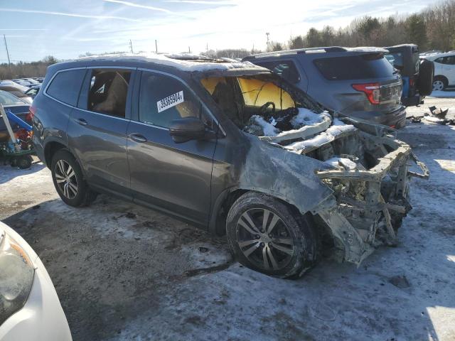 5FNYF6H58HB051148 - 2017 HONDA PILOT EXL GRAY photo 4