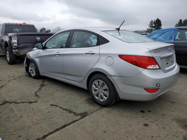 KMHCT4AE7HU254911 - 2017 HYUNDAI ACCENT SE SILVER photo 2