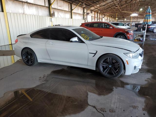 WBS3R9C59FK332331 - 2015 BMW M4 WHITE photo 4