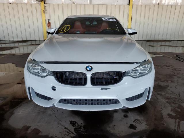 WBS3R9C59FK332331 - 2015 BMW M4 WHITE photo 5