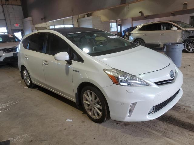 JTDZN3EU1D3279016 - 2013 TOYOTA PRIUS V WHITE photo 4