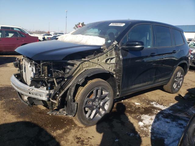 5FNYF8H59NB027044 - 2022 HONDA PASSPORT EXL Qara foto 1