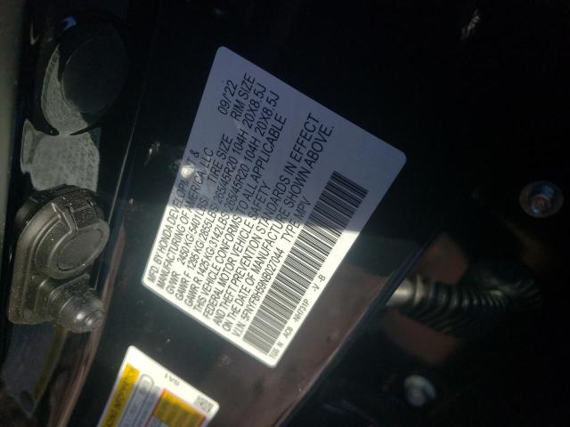 5FNYF8H59NB027044 - 2022 HONDA PASSPORT EXL Qara foto 13