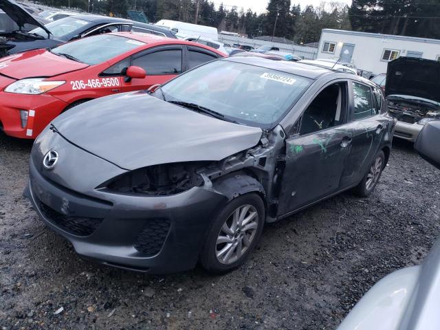 JM1BL1MP6D1821553 - 2013 MAZDA 3 I GRAY photo 1