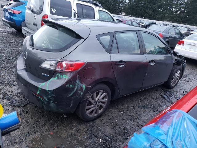 JM1BL1MP6D1821553 - 2013 MAZDA 3 I GRAY photo 3