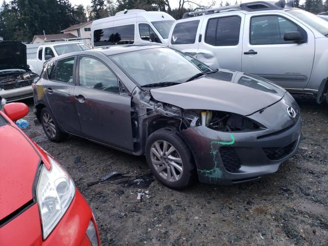 JM1BL1MP6D1821553 - 2013 MAZDA 3 I GRAY photo 4