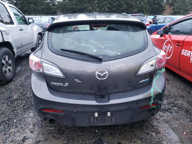 JM1BL1MP6D1821553 - 2013 MAZDA 3 I GRAY photo 6