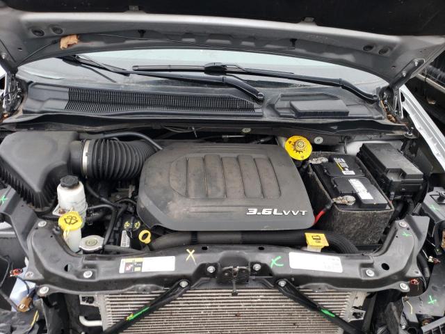 2C4RC1CG8ER469606 - 2014 CHRYSLER TOWN & COU TOURING L SILVER photo 11