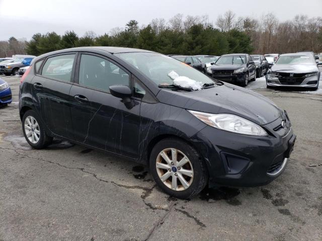 3FADP4EJXCM160299 - 2012 FORD FIESTA SE BLACK photo 4