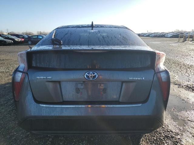 JTDKARFU5G3507036 - 2016 TOYOTA PRIUS GRAY photo 6