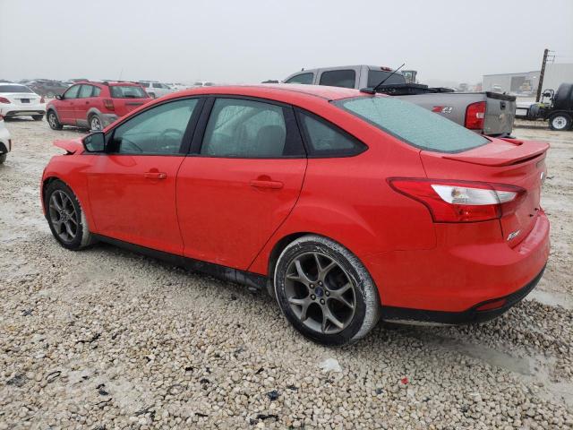 1FADP3F22EL136536 - 2014 FORD FOCUS SE RED photo 2