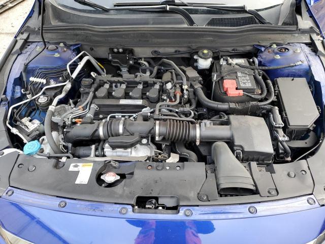 1HGCV1F34KA011247 - 2019 HONDA ACCORD SPORT BLUE photo 11