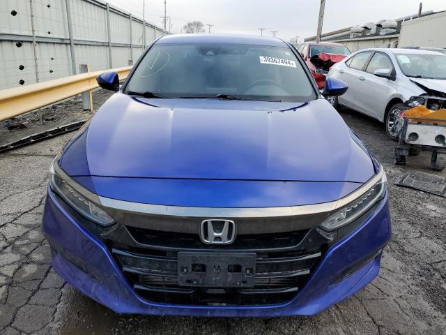 1HGCV1F34KA011247 - 2019 HONDA ACCORD SPORT BLUE photo 5