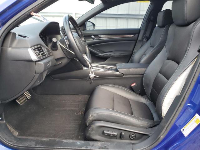 1HGCV1F34KA011247 - 2019 HONDA ACCORD SPORT BLUE photo 7