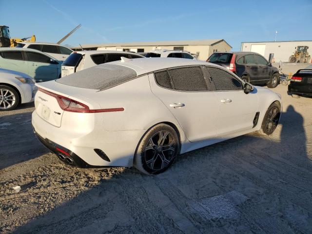 KNAE15LA8L6078187 - 2020 KIA STINGER WHITE photo 3