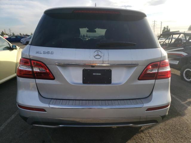 4JGDA5JBXFA578004 - 2015 MERCEDES-BENZ ML 350 SILVER photo 6