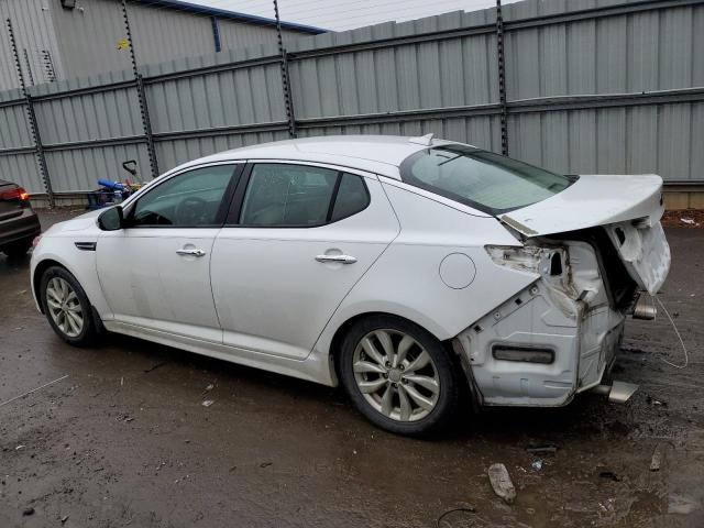 5XXGN4A78EG332616 - 2014 KIA OPTIMA EX WHITE photo 2