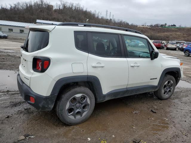 ZACCJBAB5HPF22053 - 2017 JEEP RENEGADE SPORT WHITE photo 3