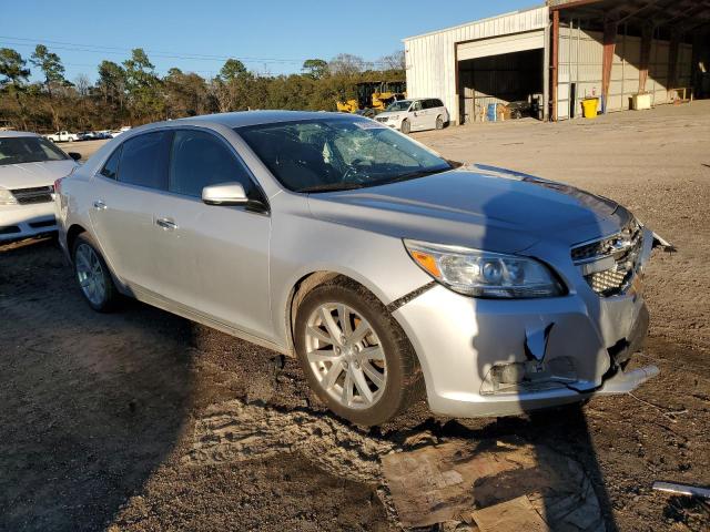 1G11H5SA9DF186911 - 2013 CHEVROLET MALIBU LTZ SILVER photo 4