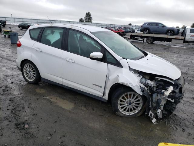 1FADP5AU6FL107451 - 2015 FORD C-MAX SE WHITE photo 4