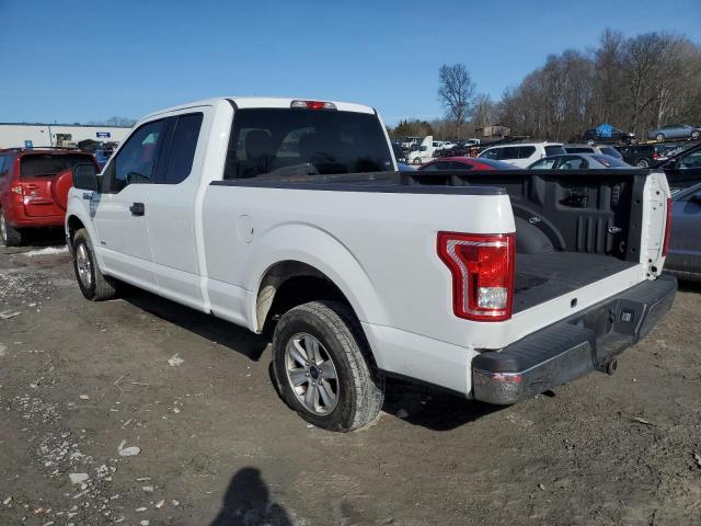 1FTEX1CG0FFC85434 - 2015 FORD F150 SUPER CAB WHITE photo 2