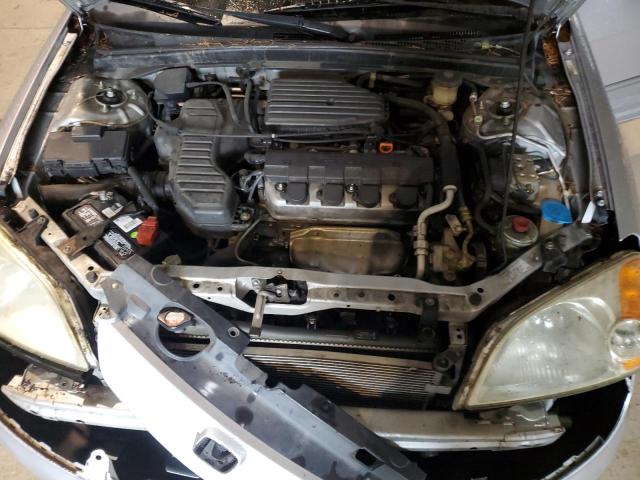 JHMES26751S000175 - 2001 HONDA CIVIC EX SILVER photo 11