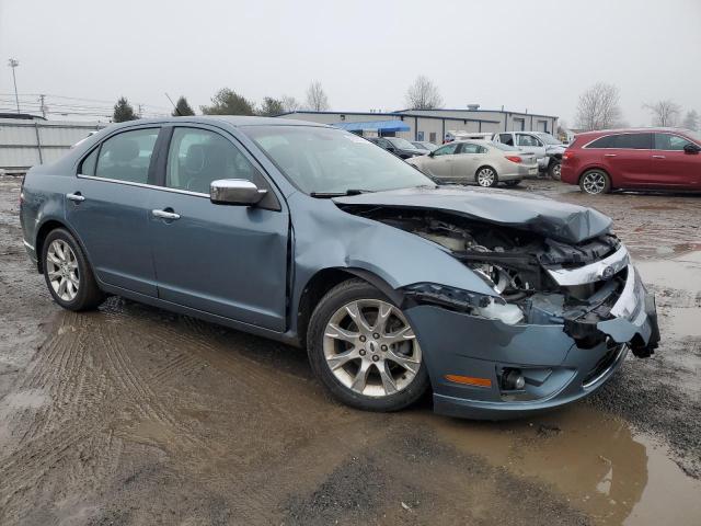 3FAHP0JG0BR147227 - 2011 FORD FUSION SEL GRAY photo 4