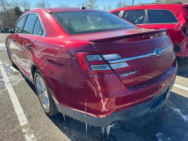 1FAHP2E86FG183662 - 2015 FORD TAURUS SEL RED photo 3